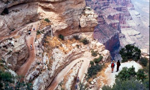 South Kaibab Trail in Grand Canyon