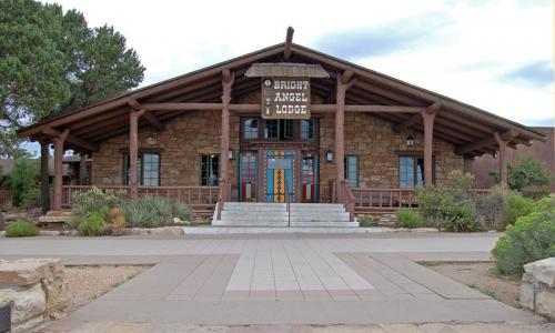 Bright Angel Lodge along the Grand Canyon