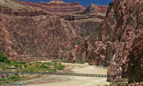 Suspension Bridge Phantom Ranch