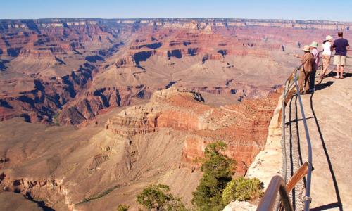 Bright Angel Viewpoint Grand Canyon North Rim