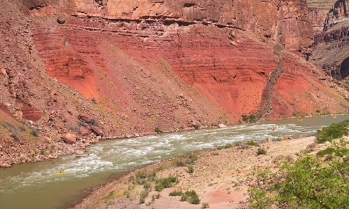 Rafting Hance Rapid Colorado River
