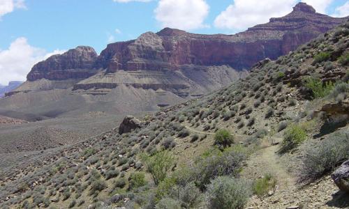 Tonto Trail in the Grand Canyon