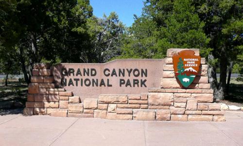 Grand Canyon National Park Entrance