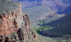 Indian Garden along the Bright Angel Trail Indian Garden along the Bright Angel Trail