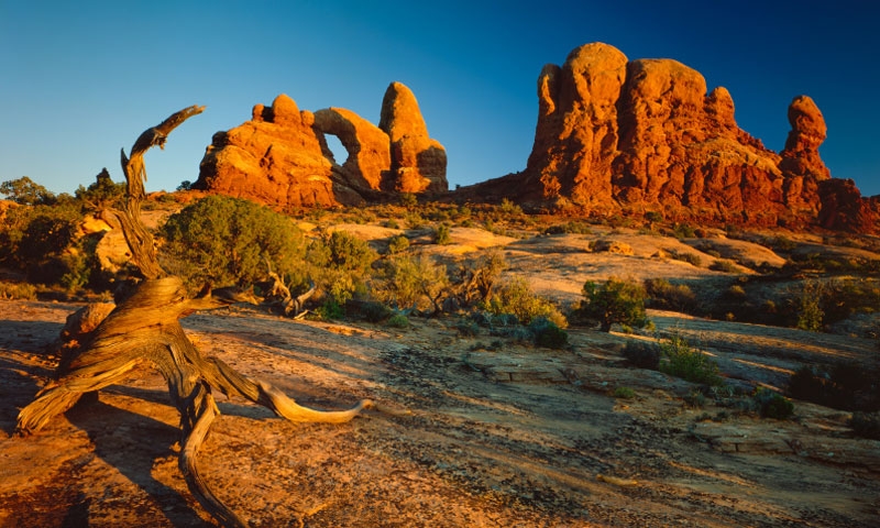 The Window Section in Arches National Park