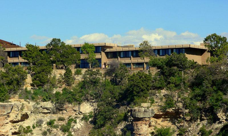 satilite view thunderbird lodge grand canyon