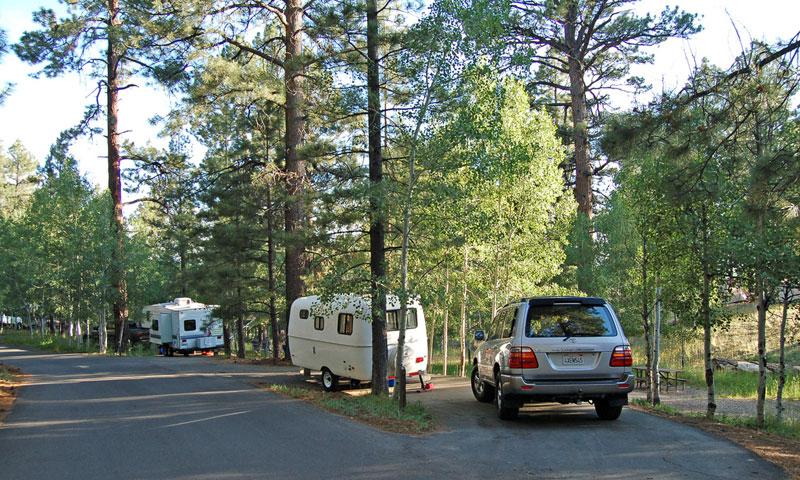 North Rim Campground in Grand Canyon National Park