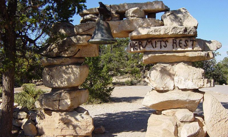 Hermit's Rest along the South Rim