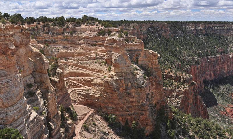 South Kaibab Trail in the Grand Canyon