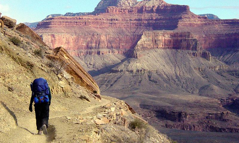 South Kaibab Trail in the Grand Canyon