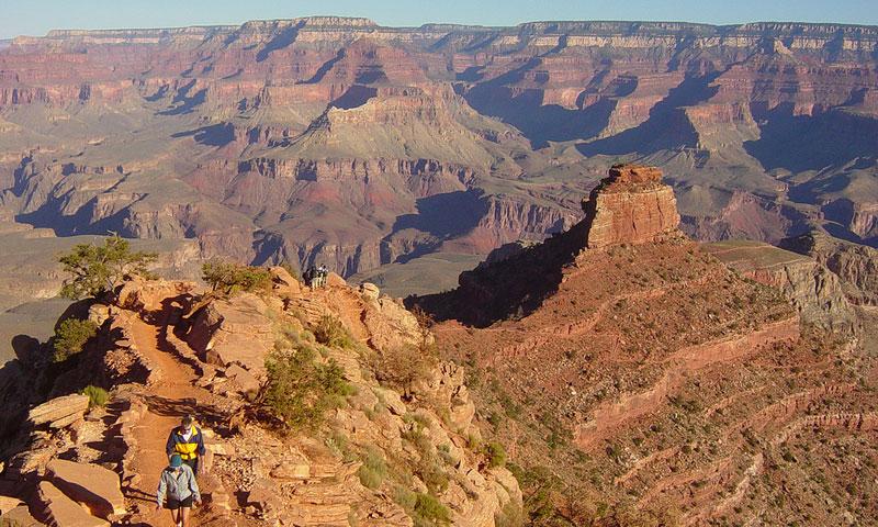 South Kaibab Trail in the Grand Canyon