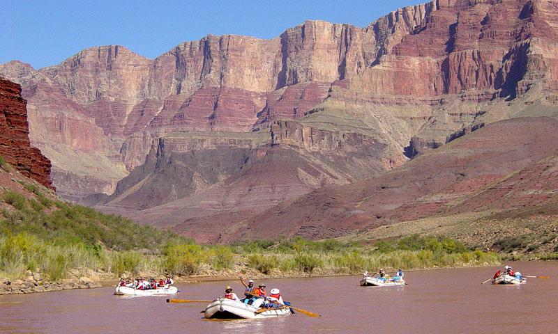 Rafting the Colorado River in the Grand Canyon